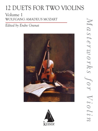 Mozart:(Granat)12 Duets for 2 Violins Vol1 (Two Violins) | Metzler Violins
