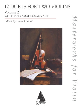 Mozart:(Granat)12 Duets for 2 Violins Vol2 (Two Violins) | Metzler Violins