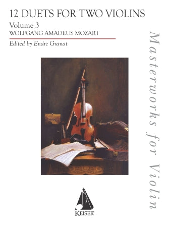 Mozart:(Granat)12 Duets for 2 Violins Vol3 (Two Violins) | Metzler Violins