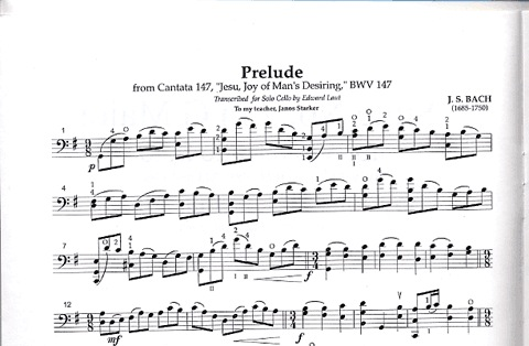 Bach, J.S. (Laut): Suite No. 7 in G Major for Solo Cello