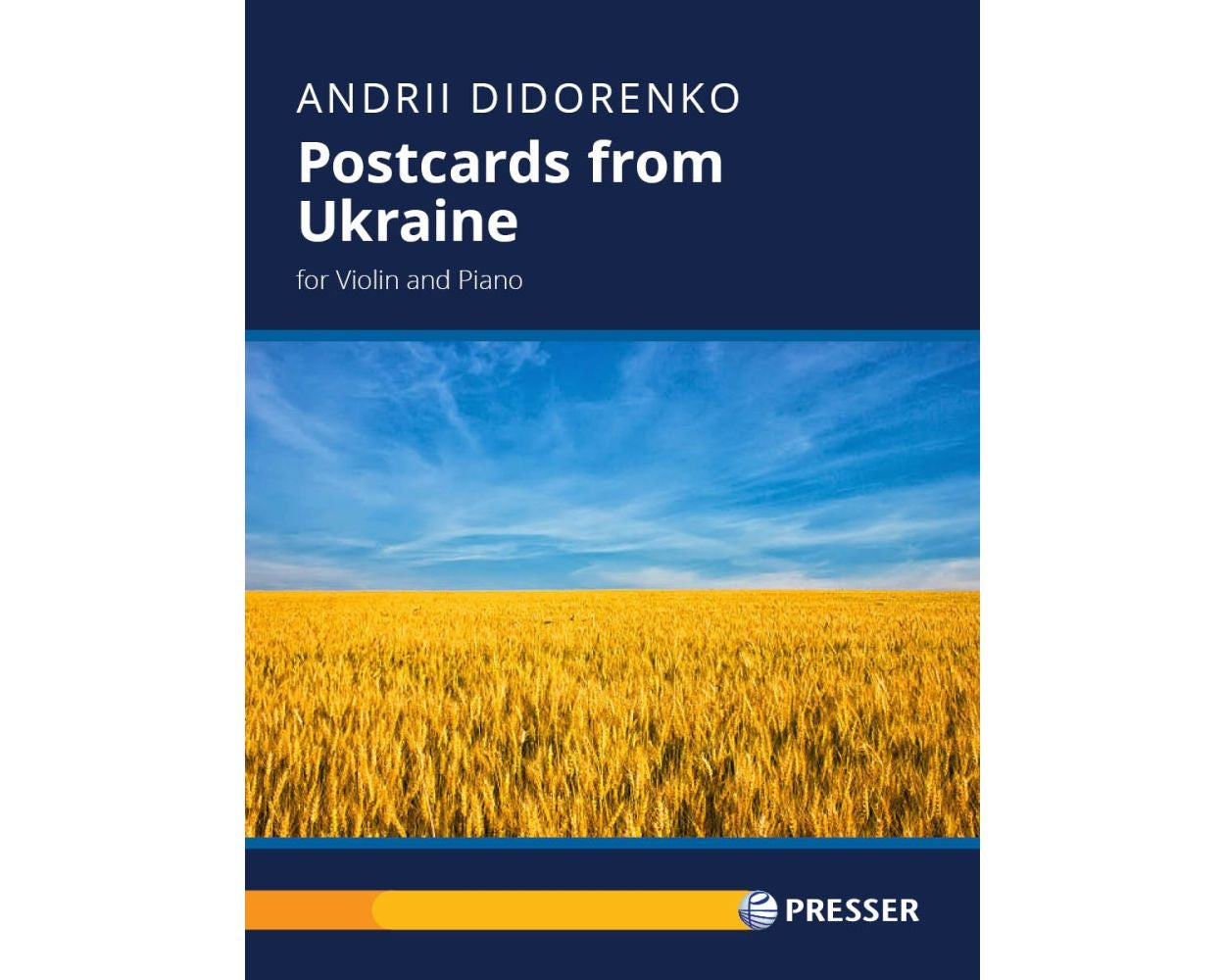Didorenko: Postcards from Ukraine (violin and piano) PRESSER