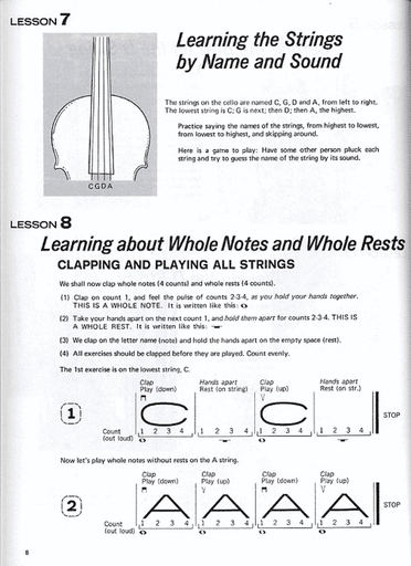Matesky, R. & Womack, A.: Learn to Play a Stringed Instrument!, Bk.1 (cello)