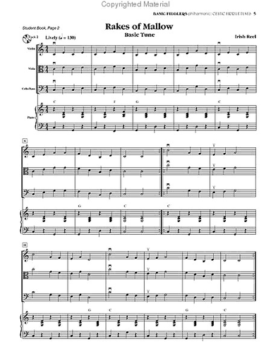 Dabczynski & Phillips: (Score) Basic Fiddlers Philharmonic - Celtic Fiddle Tunes (manual, CD)