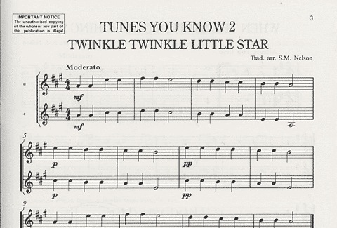 Nelson, S.: Tunes You Know Bk.2 (2 violins)