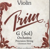 Prim violin G string, orchestra