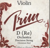Prim violin D string, orchestra