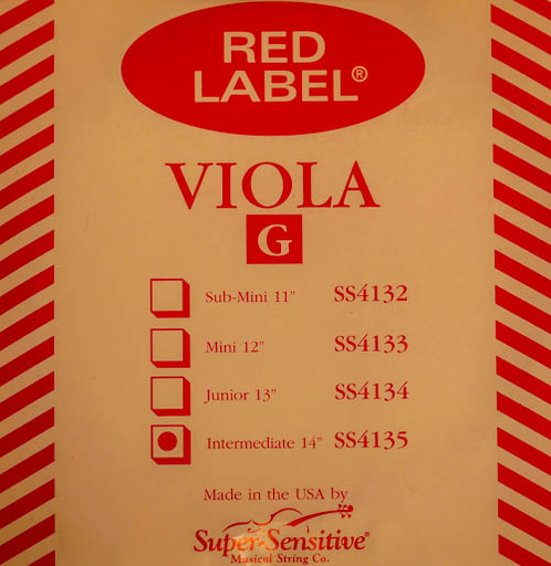 Red Label viola G 14"