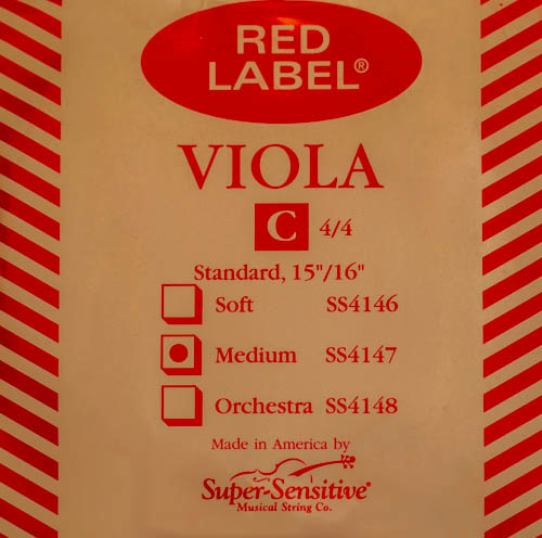 Red Label viola C string