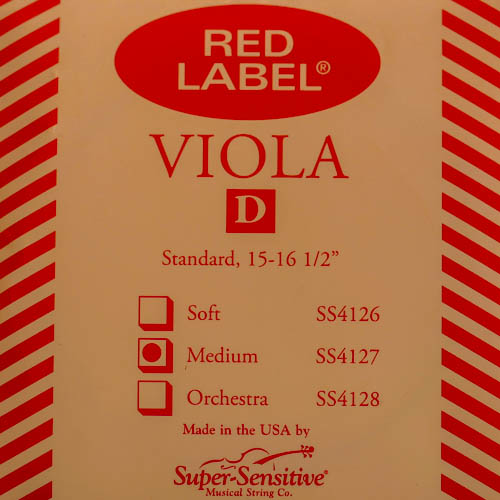 Red Label viola D string