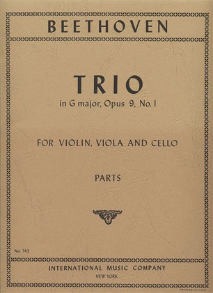 Beethoven: Trio in G major Op.9 No.1 (violin, Viola & cello) IMC
