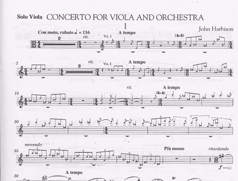 Harbison, John: Viola Concerto