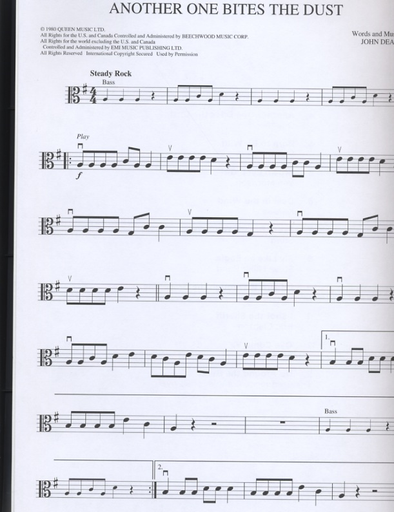 Classic Rock for Viola-10 Monumental Hits (audo access to playalong track included)