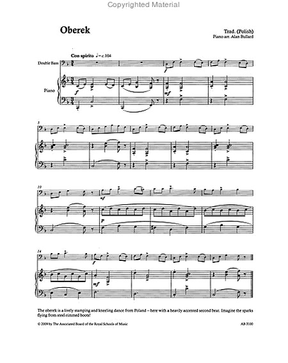 Slatford, Rodney: Time Pieces Vol. 1 for Double Bass