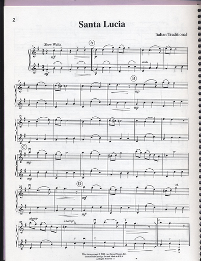 Kelley, Daniel: Intermediate Music for Two Vol. 2 Classical Favorites (2 violins)