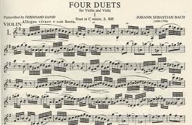 Bach, J.S. (David): Four Duets (S.802-5) for Violin & Viola
