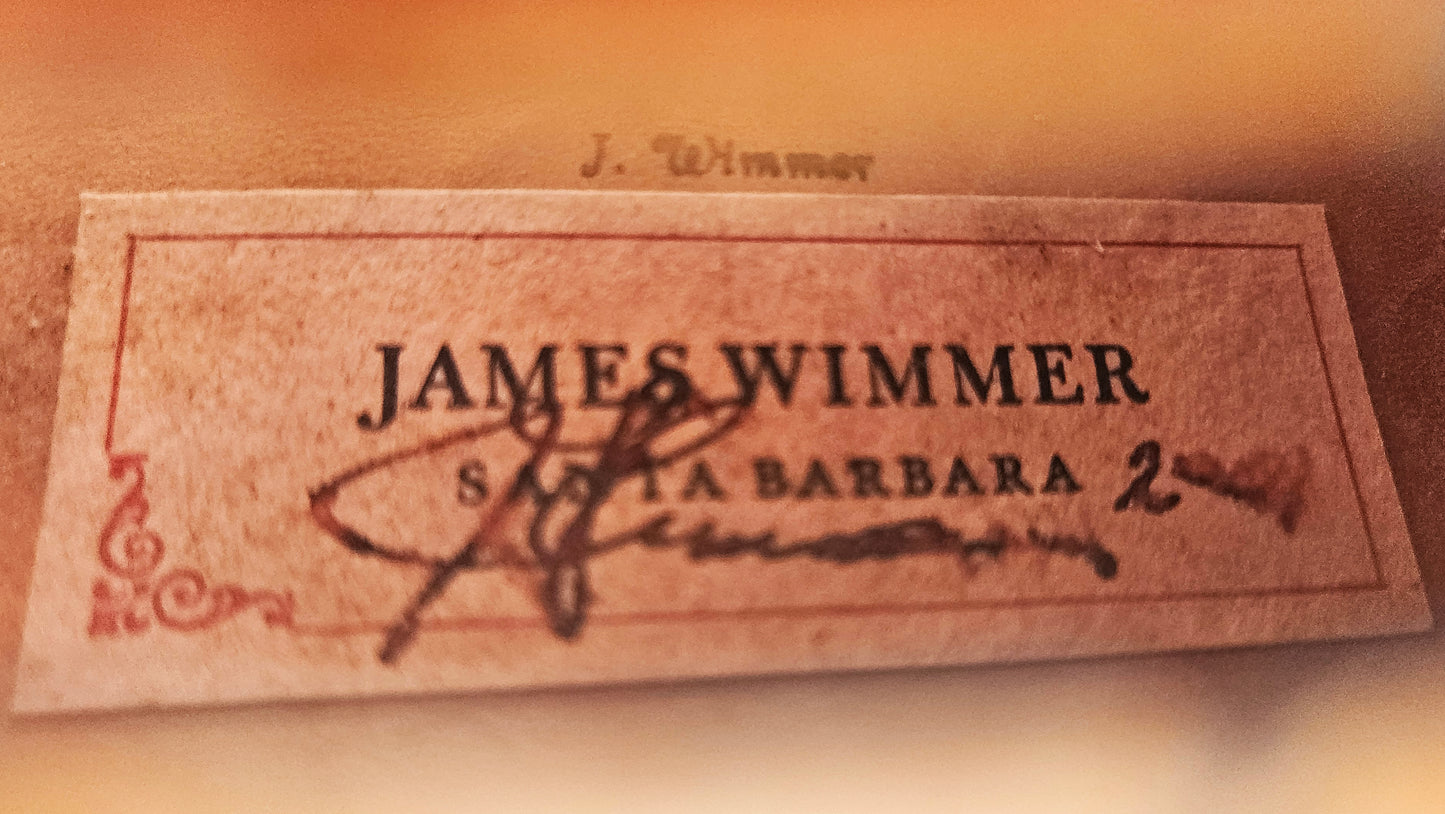 James Wimmer antique-style violin, 2001, Santa Barbara | Metzler Violins