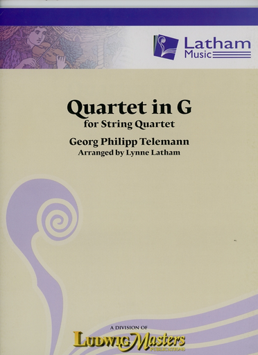 Telemann, G.P. (Latham, arr.): Quartet in G, score & parts