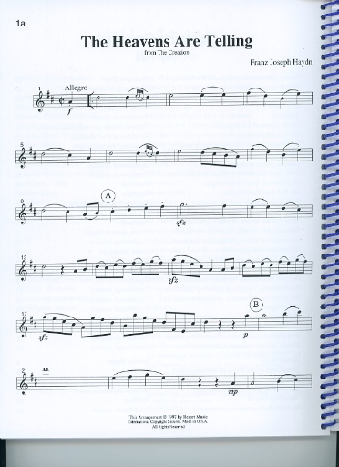 Kelley, Daniel: Music for Three Vol.3 Sacred Music, Spirituals & Traditional Jewish Pieces (violin 1)