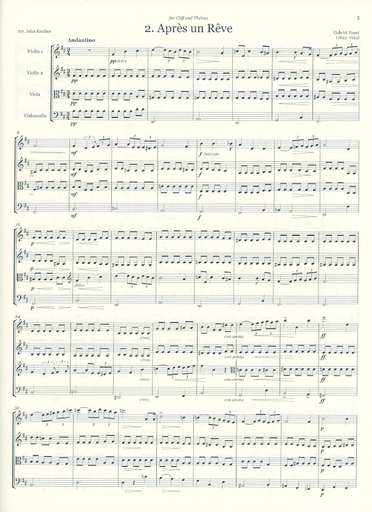 Kember, J. (arr.): To a Wild Rose (2 violins, viola, and cello)
