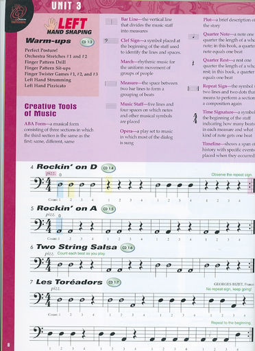 Brungard, K.D.: Orchestra Expressions, Book 1 (bass & CD)