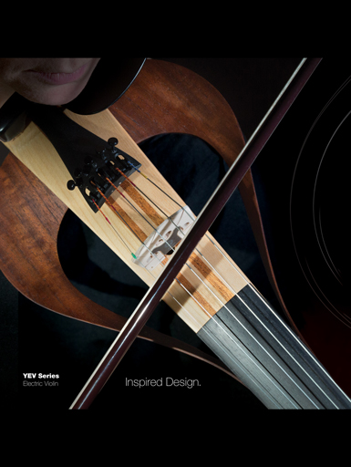 Yamaha YEV-105NT 5-string Electric Violin with natural body