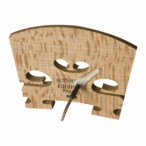 L.R. Baggs violin pickup in bridge with jack