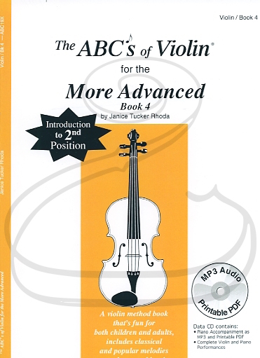 Rhoda: The ABC's of Violin for the More Advanced, Bk.4 (violin)(CD) Carl Fischer
