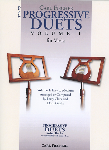Clark, Larry & Doris Gazda: Progressive Duets, Vol. 1 Easy to Medium (2 violas)