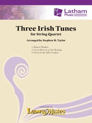 Taylor, S: Three Irish Tunes (string quartet) Latham