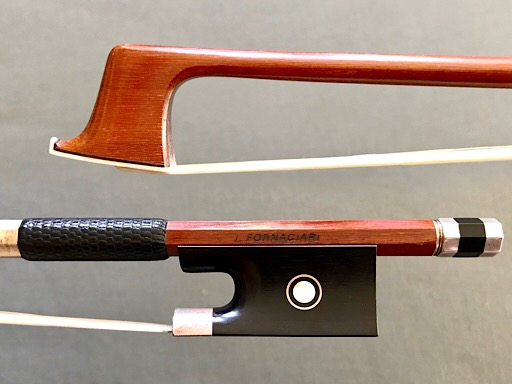 FORNACIARI silver violin bow, Brazil, 61.4g