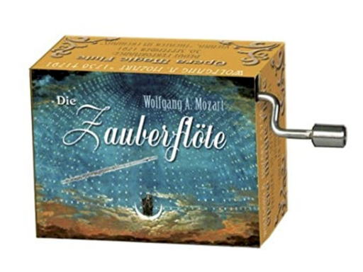 Hand-Cranked FRIDOLIN cardboard Music Box, GERMANY (various composers & melodies)