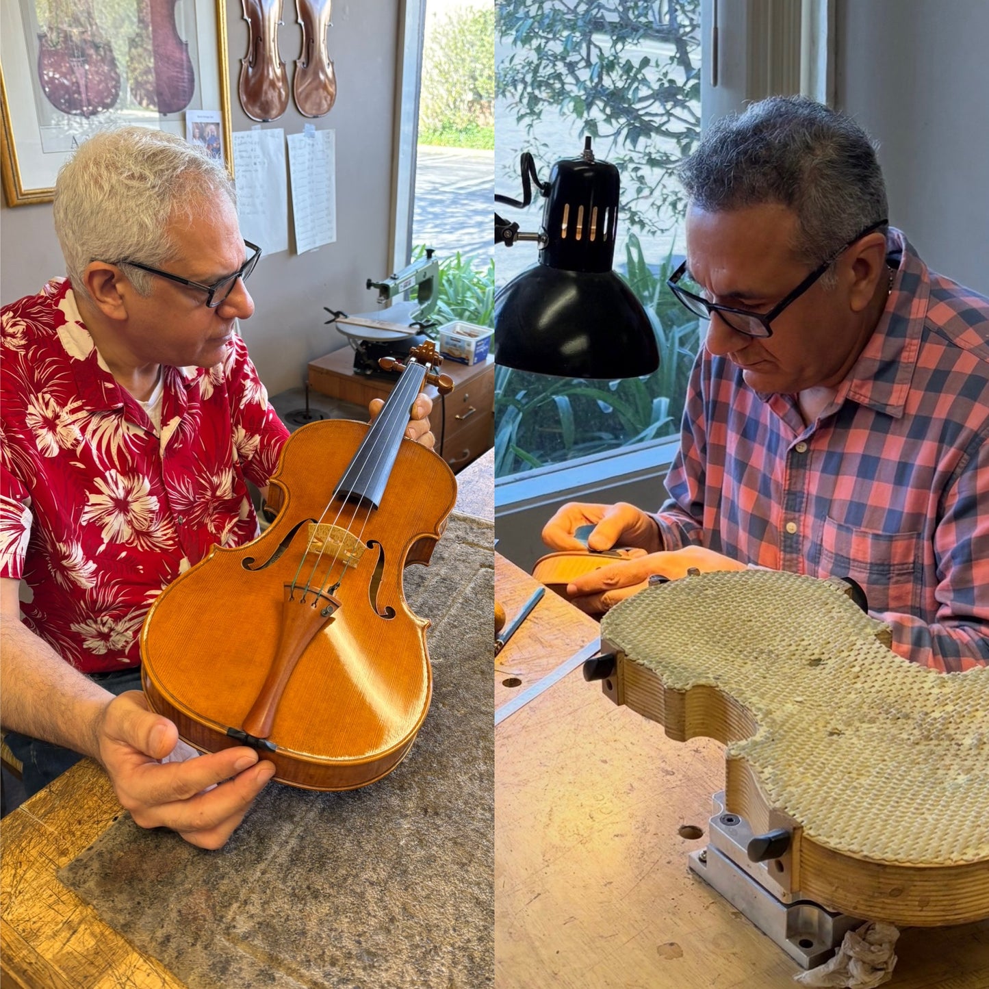 Shahram & Saeid Rezvani "Strad" violin, #695, California, 2021 | Metzler Violins