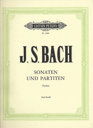 Bach, J.S. (Flesch): Six Solo Sonatas and Partitas (violin solo) PETERS