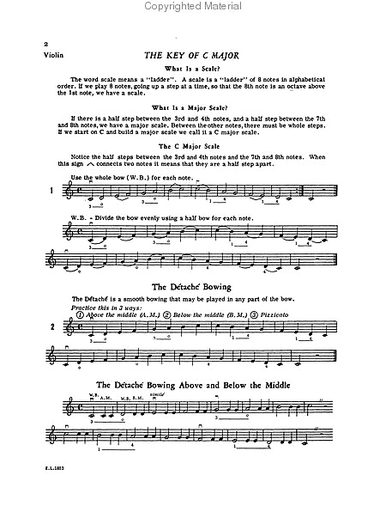 Applebaum, S.: Scales for Strings Bk.1 (violin)