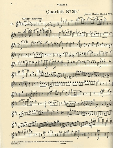Haydn, F.J.: 30 Famous String Quartets, Vol.2 (edited by Andreas Moser)