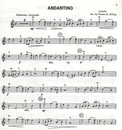 Etling, F.R.: Solo Time for Strings, Bk.4 (violin)