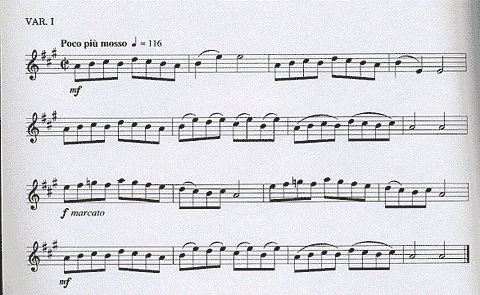Papp, Lajos: Hungarian Variations (violin & piano)