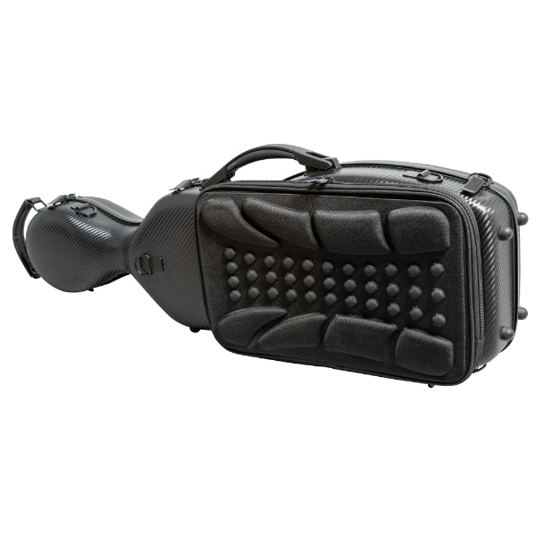 Mika cello-shaped violin case, thermoplastic Blue