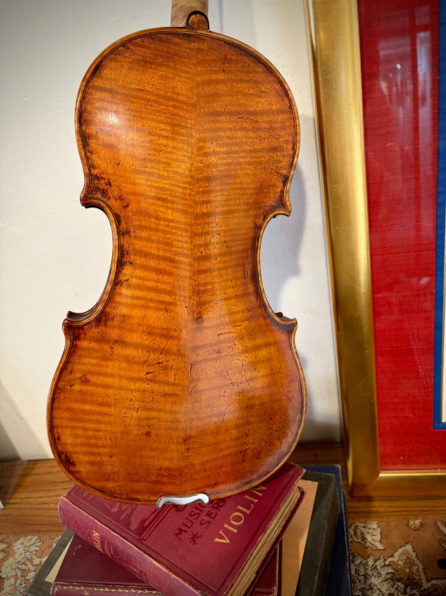 Markneukirchen violin labeled "Petrus Guarnerius Filius Joseph" | Metzler Violins