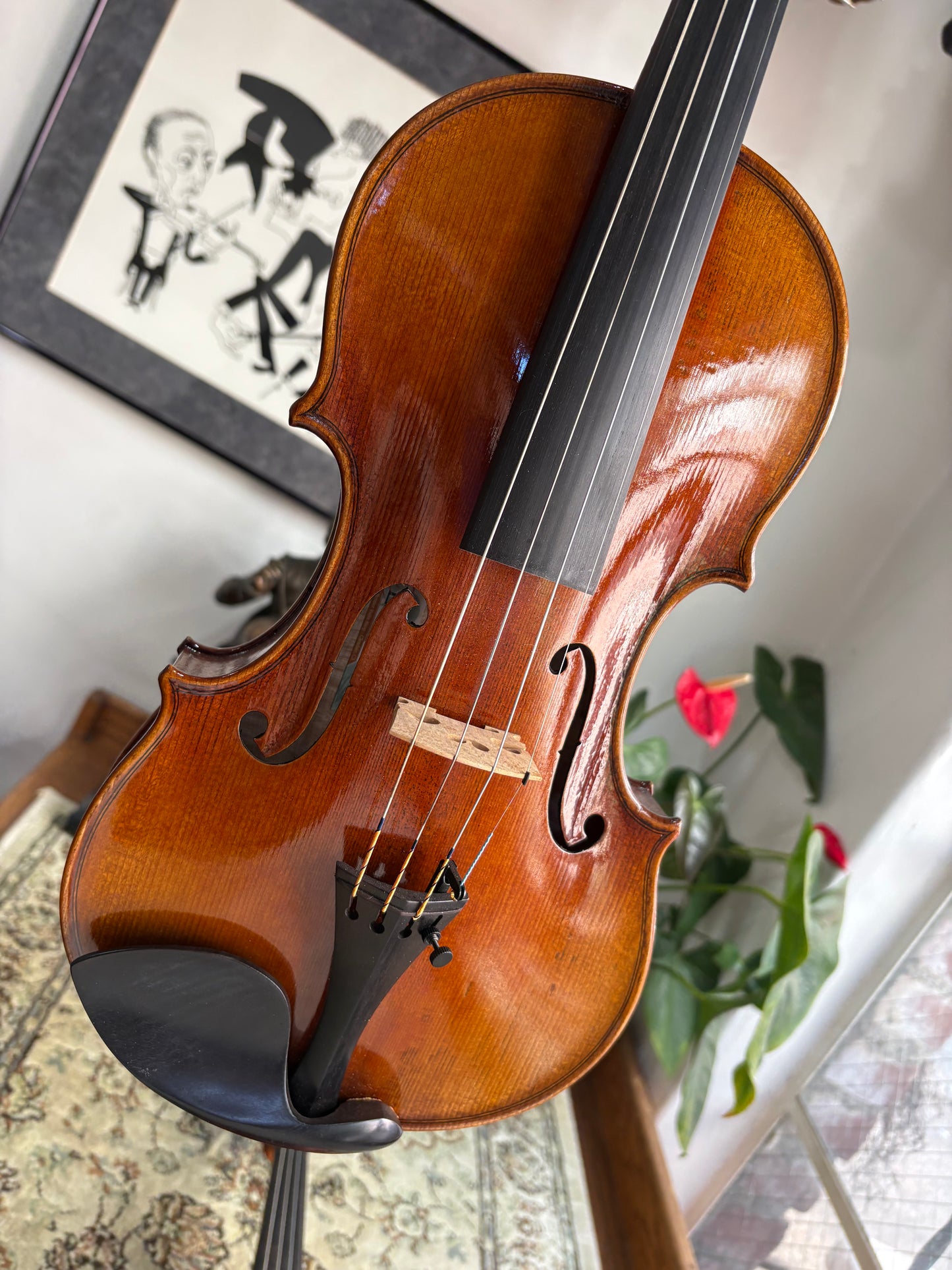 Emilia antiqued violin, 4/4, Metzler Violin Shop