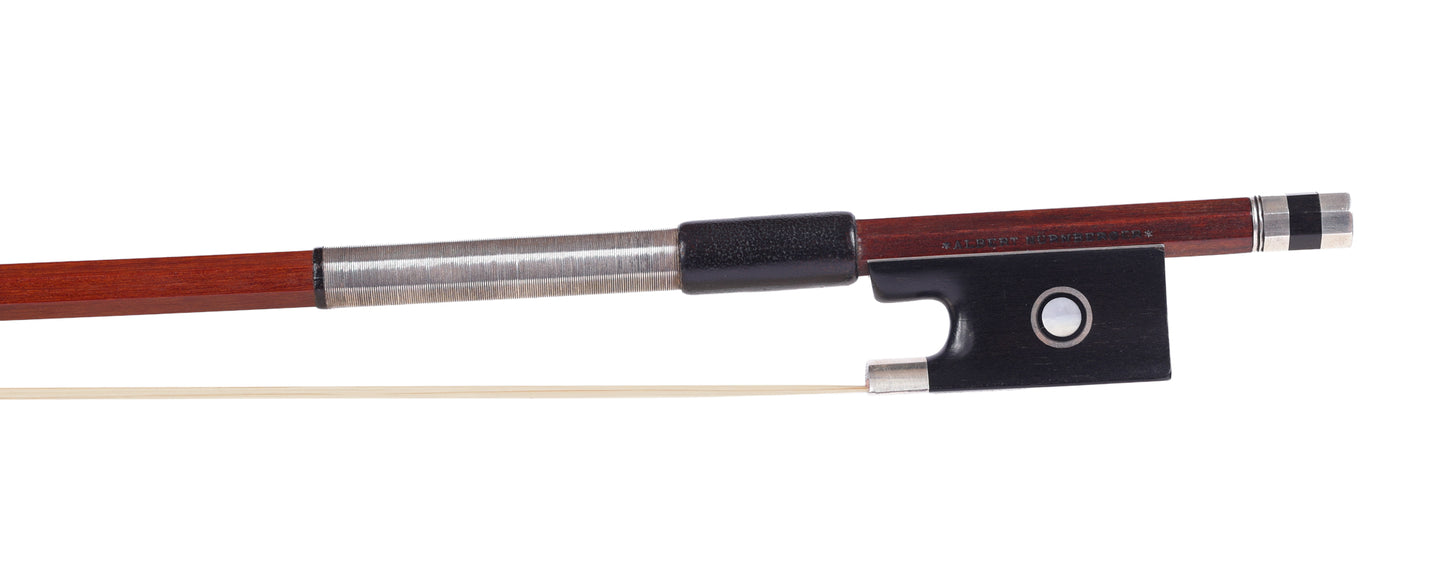 *ALBERT NÜRNBERGER* silver violin bow, 62.7 g. Markneukirchen | Metzler Violins