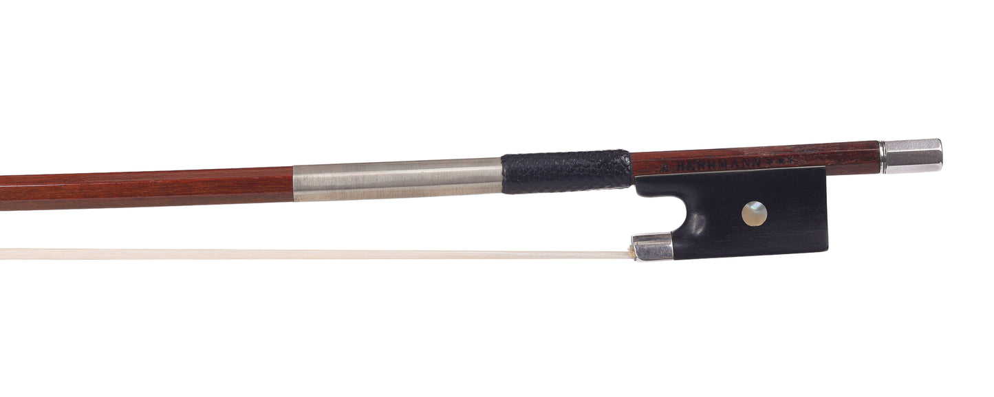 Franz Albert HERRMANN silver violin bow, circa 1920 | Metzler Violins