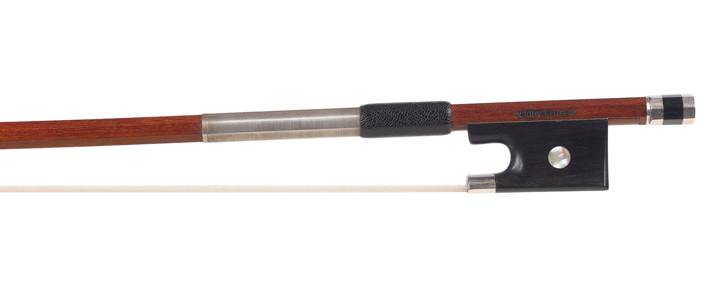KEITH BEARDEN viola bow, octagonal Pernambuco, silver/ebony, 67 g., | Metzler Violins