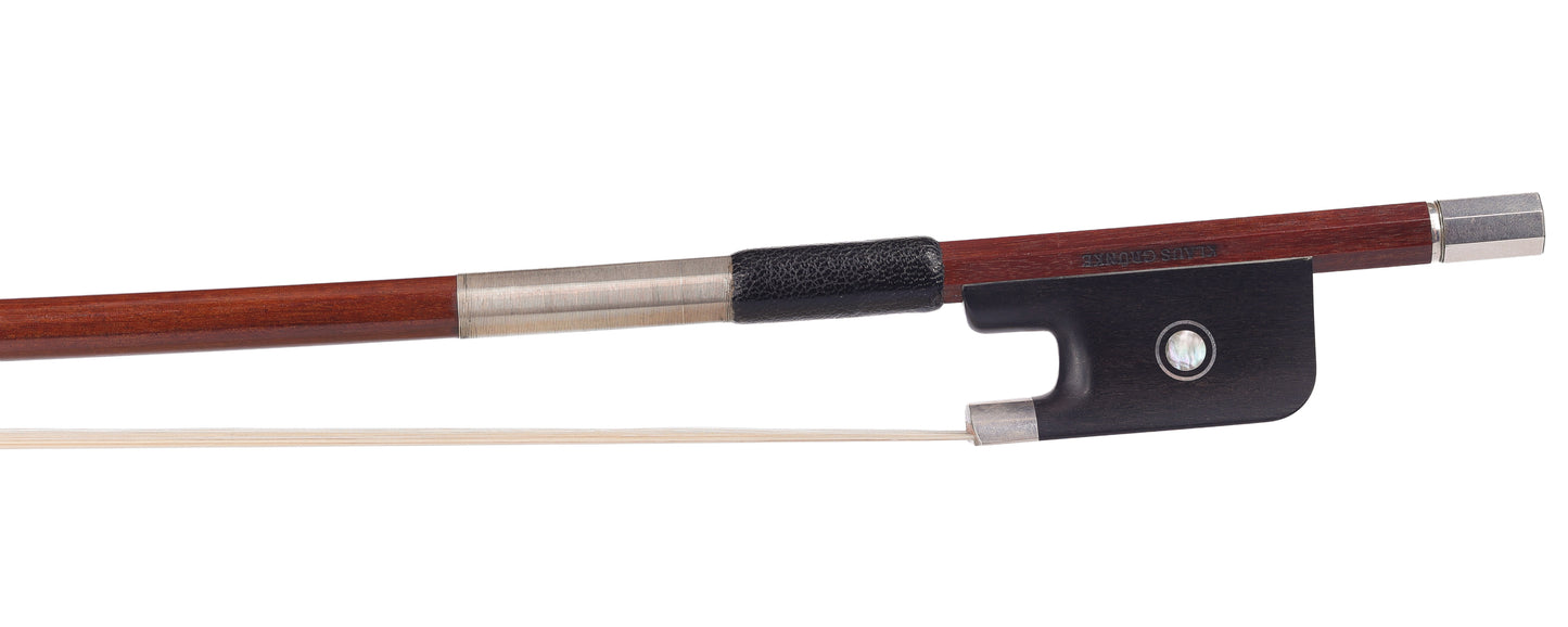 KLAUS GRÜNKE silver cello bow, 81.1 grams | Metzler Violins