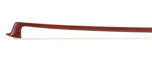 L. Bausch Jr. LEIPZIG workshop pernambuco violin bow, nickel/ebony, ca. 1850 - 59.1 g. | Metzler violins