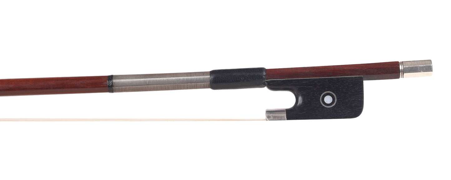 Morizot Freres (sons) viola bow, unbranded, silver, with Salchow cert. 71.9 g. | Metzler Violins