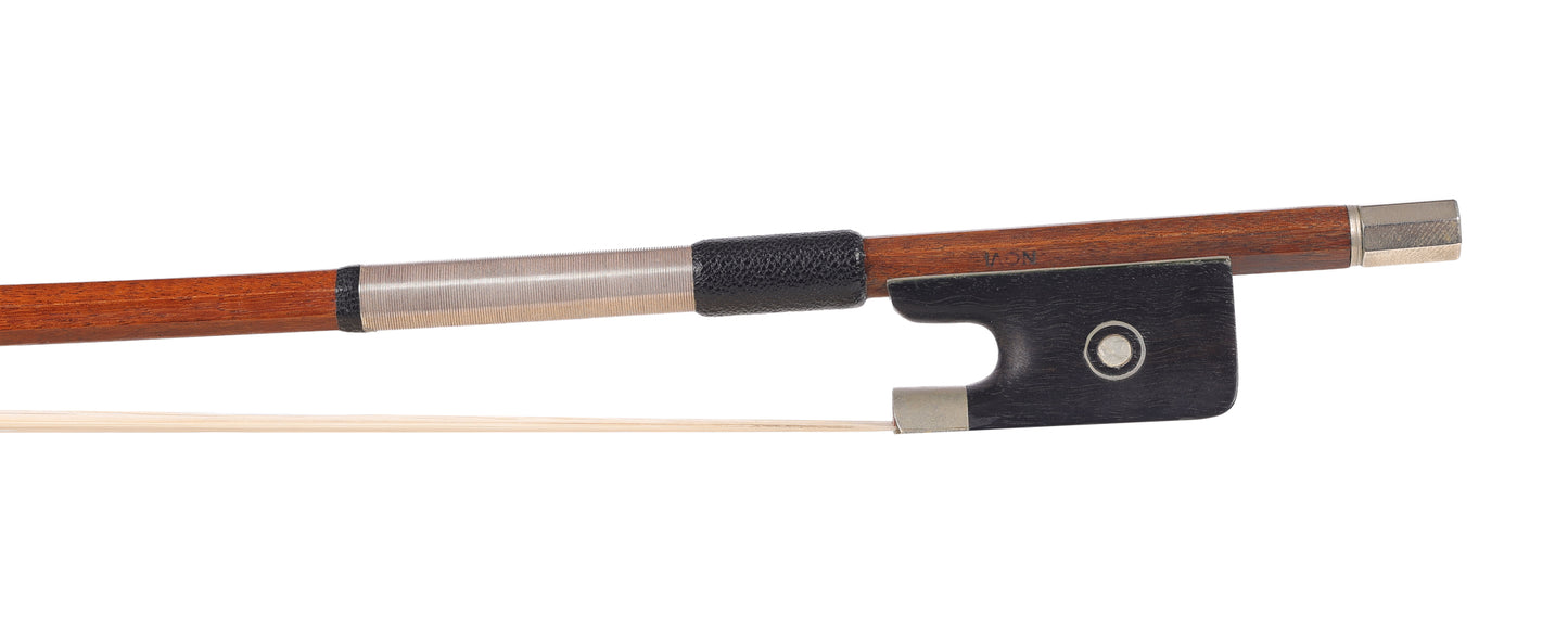NOVI cello bow, nickel & ebony mounted, FRANCE