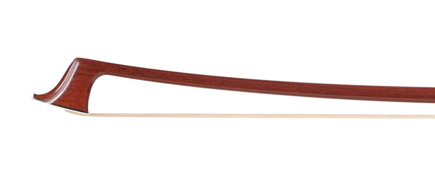 Pernambuco/silver cello bow with pearl eye | Metzler Violins