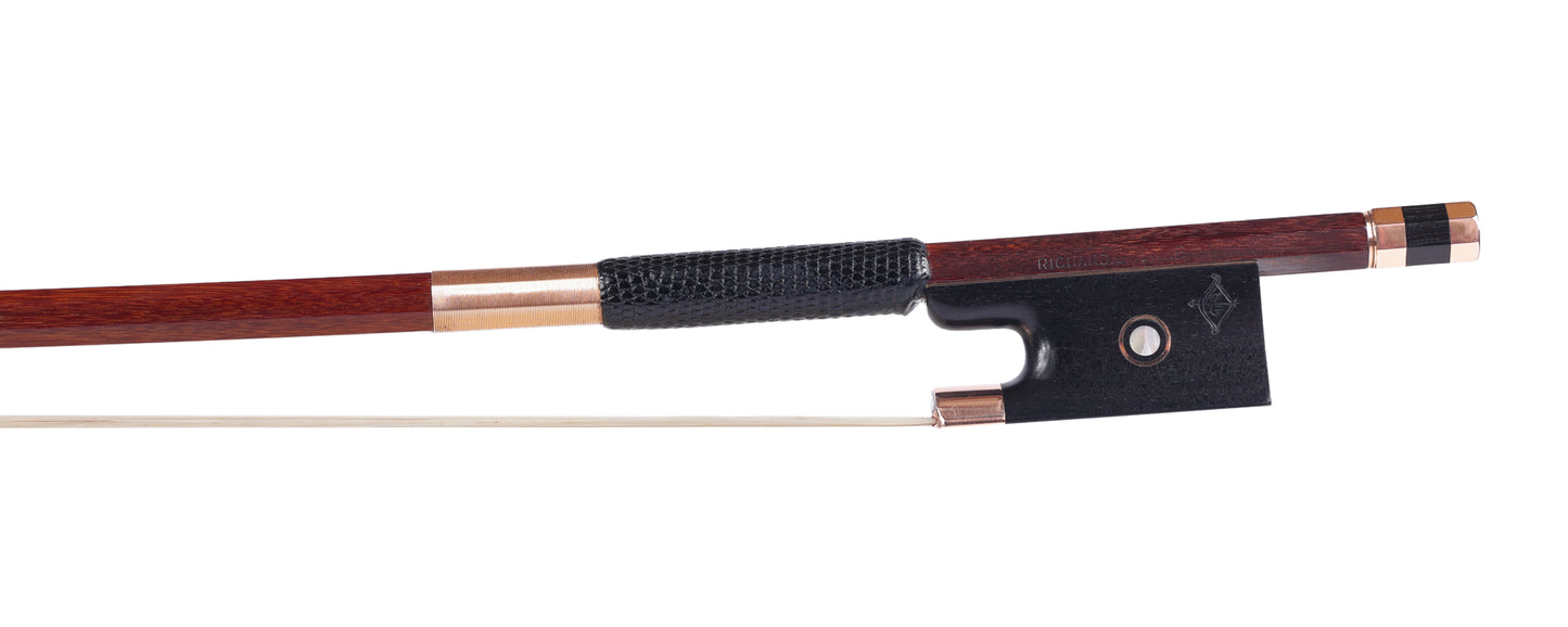 RICHARD GRÜNKE gold violin bow, 64.4 g. | Metzler Violins