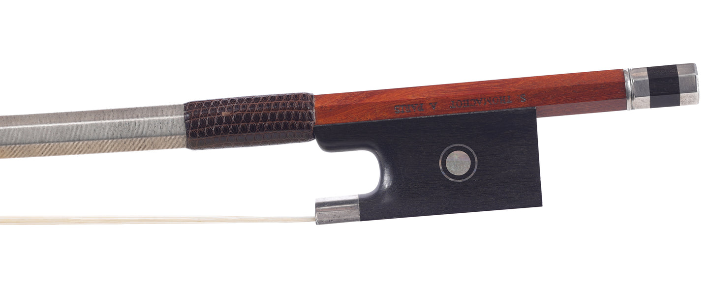 Stephane Thomachot silver violin bow, ca 1975, 61.4g | Metzler violins